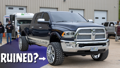 Wide Wheels and Rubber Band Tires: The most controversial truck mod?
