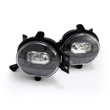 Alpharex 02-08 Dodge Ram 1500/03-09 Ram 2500/3500 DoubleTap Dual Color LED Proj Fog Lights - Wt/Ambr