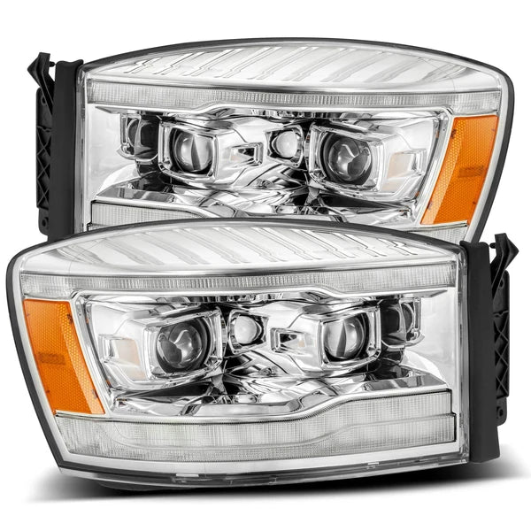 AlphaRex 06-08 Dodge Ram 1500/2500/3500 LUXX-Series LED Projector Headlights