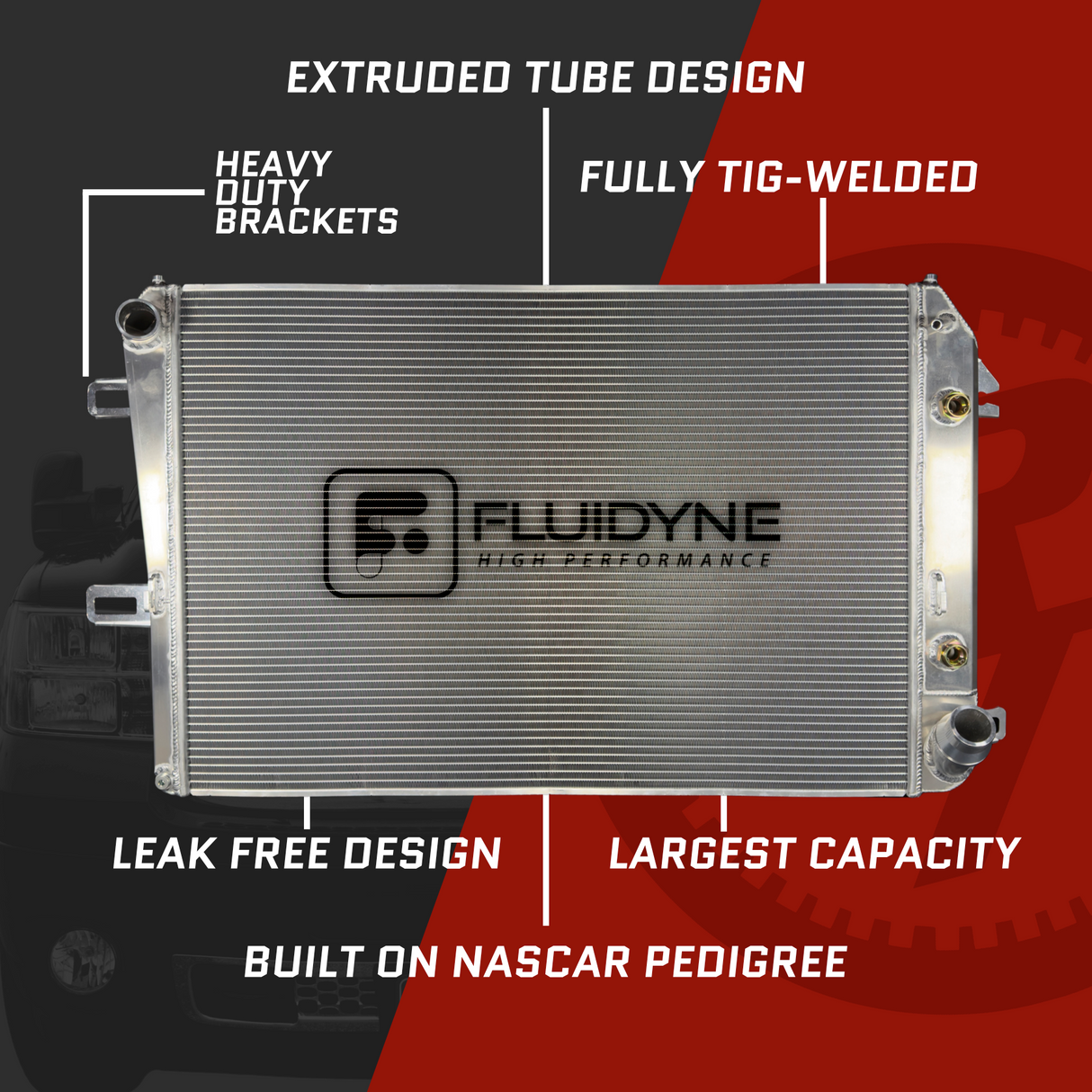 2006-2010 Chevy GMC 2500 3500 6.6L Duramax 5 Row Extruded Tube Aluminum Radiator
