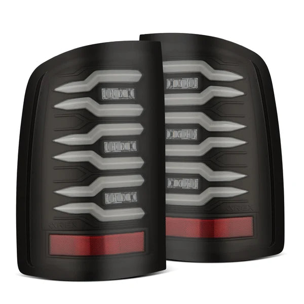 AlphaRex 07-13 GMC Sierra 1500 / 07-14 2500HD/3500HD LUXX-Series LED Tail Lights