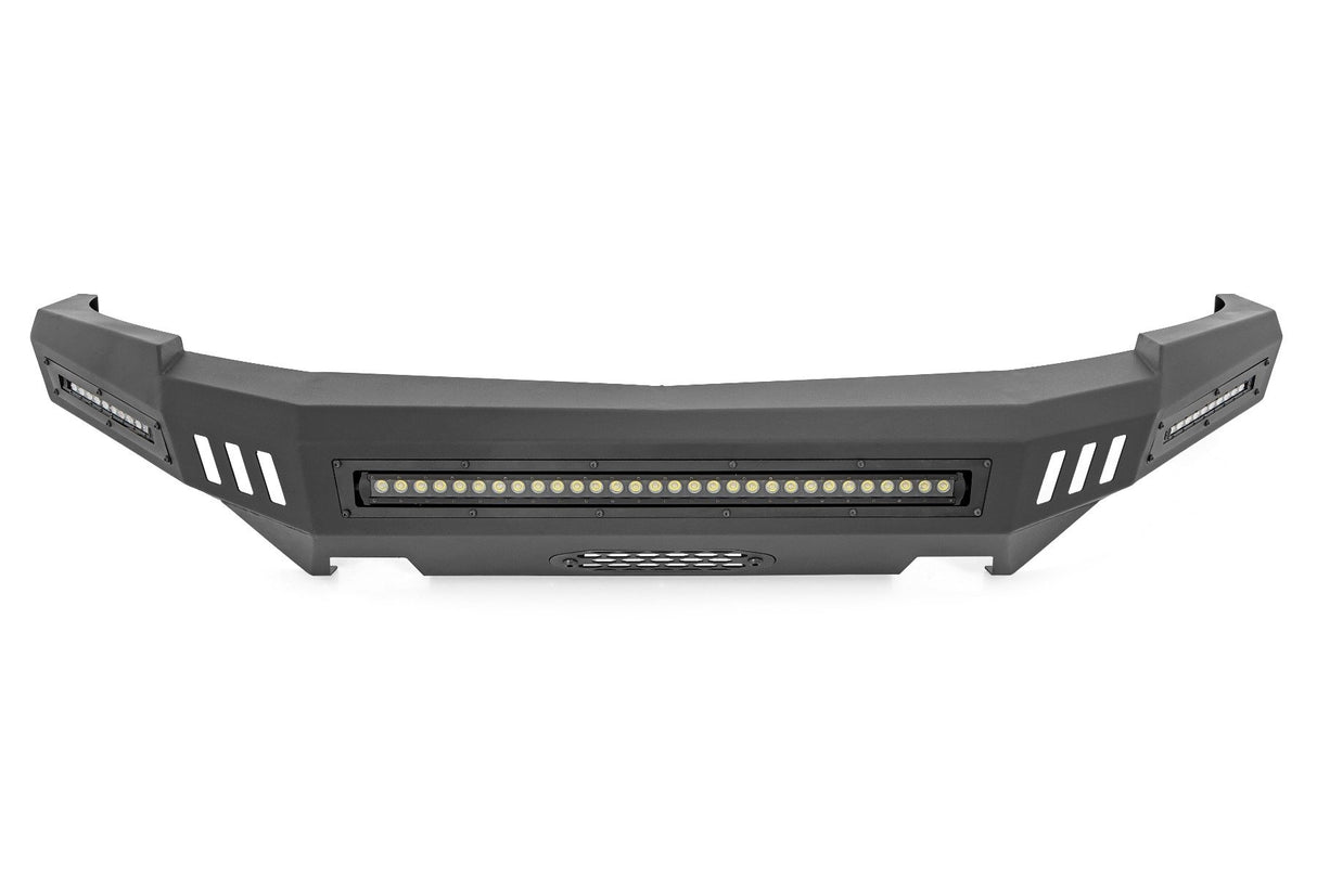 Front High Clearance Bumper | BLK LEDs | Chevy Silverado 1500 2WD/4WD (07-13)