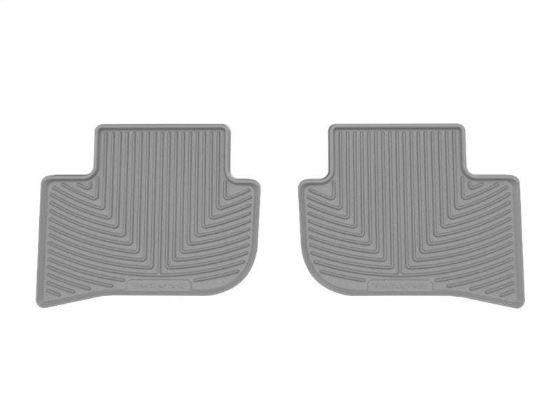 WeatherTech 22-24 Toyota Corolla Cross AWD/FWD Rear All-Weather Floor Mats - Grey