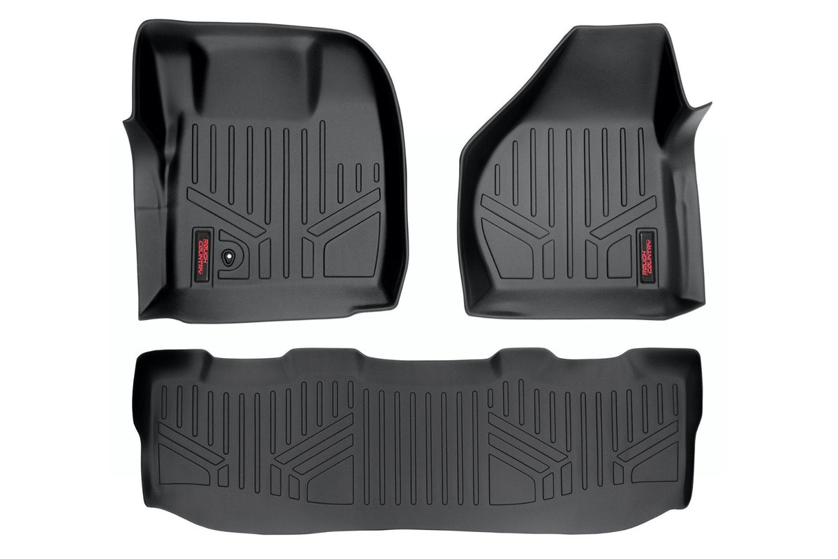 Floor Mats | FR & RR | Crew Cab | Ford F-250/F-350 Super Duty 2WD/4WD (08-10)