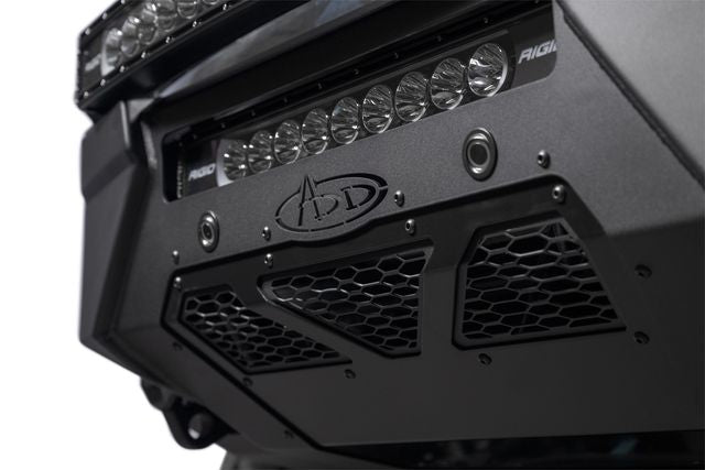 Addictive Desert Designs 2023+ Ford Super Duty HoneyBadger Front Bumper w/ Top Hoop