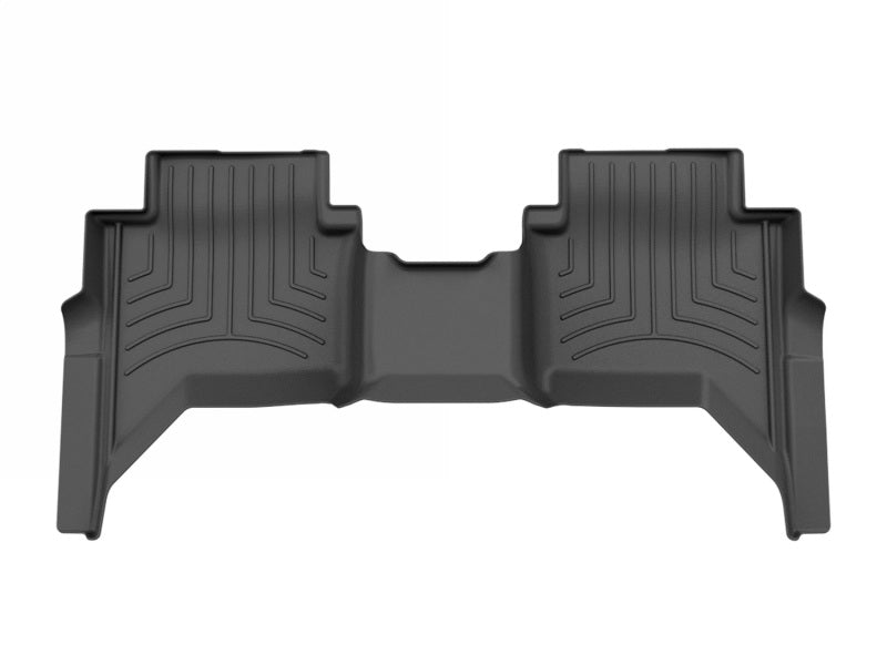 WeatherTech 2024 Ford Ranger (Incl. Raptor) w/Carpet Flooring Rear FloorLiner HP - Black