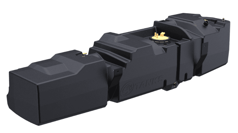 S&B 60 Gallon High-Capacity Fuel Tank for 2008-2010 Ford Powerstroke 6.4L Crew Cab Short Bed