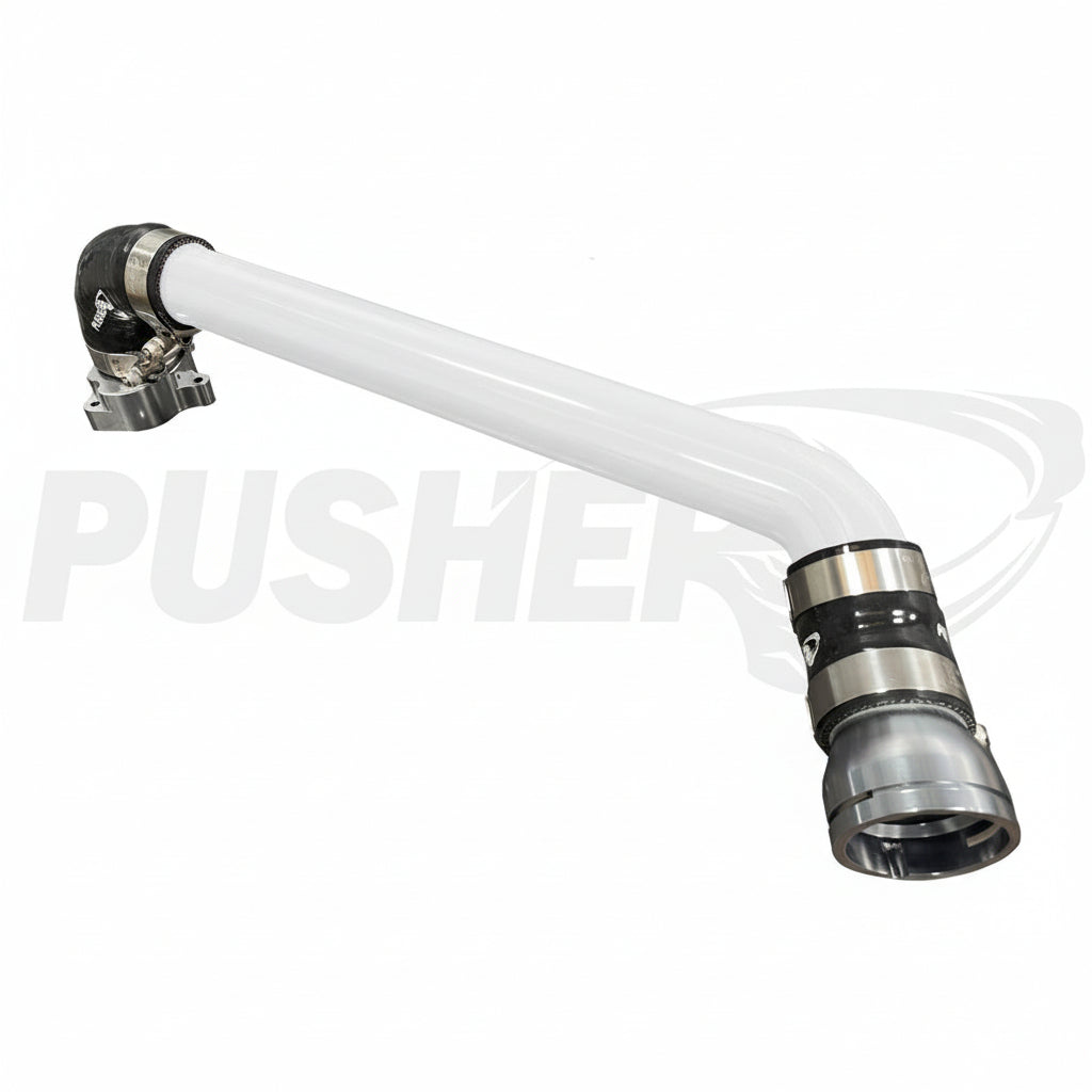 Pusher HD Upper Coolant Tube White