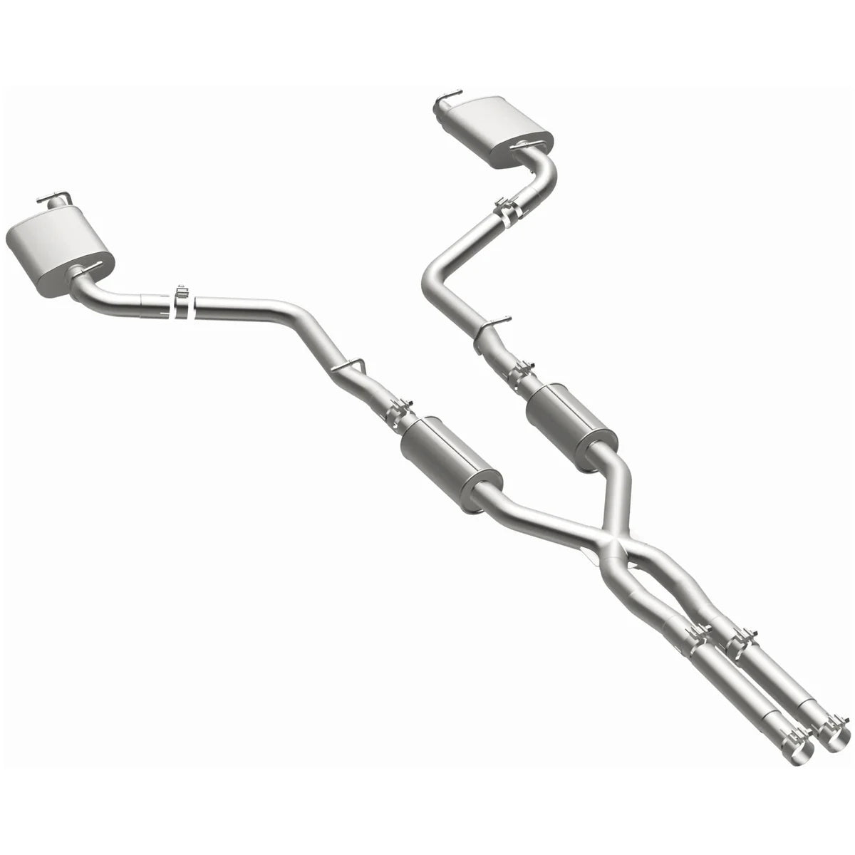 BRExhaust 2015-2023 Dodge Challenger 3.6L Direct-Fit Exhaust System Kit