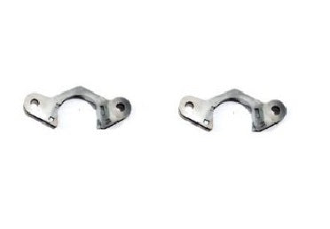 EVO MFG 2007-2018 Jeep Wrangler JK Front Double Throwdown Axle Mounts, Aftermarket Tube 3.75"