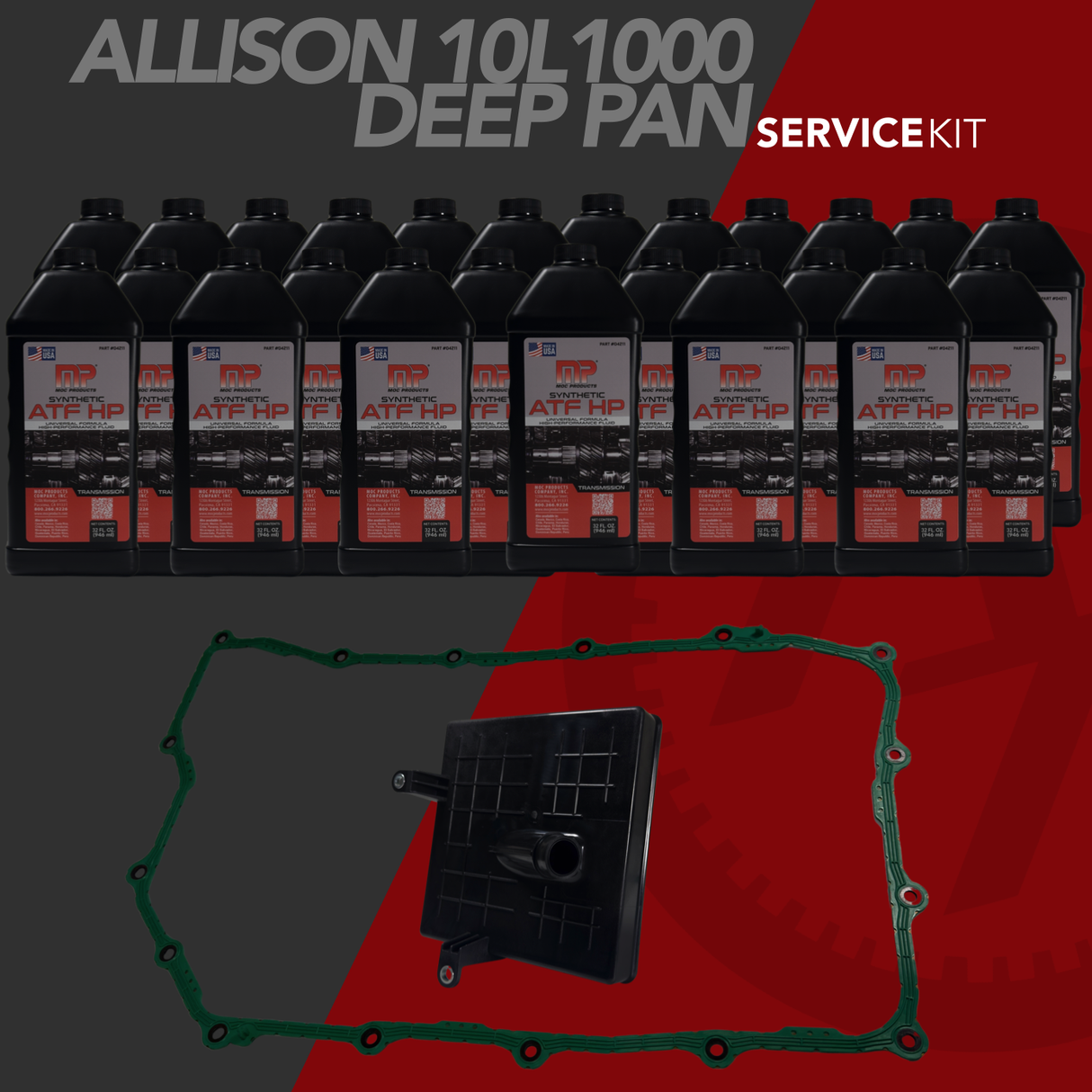 10L1000 TRANSMISSION SERVICE KIT - DEEP PAN