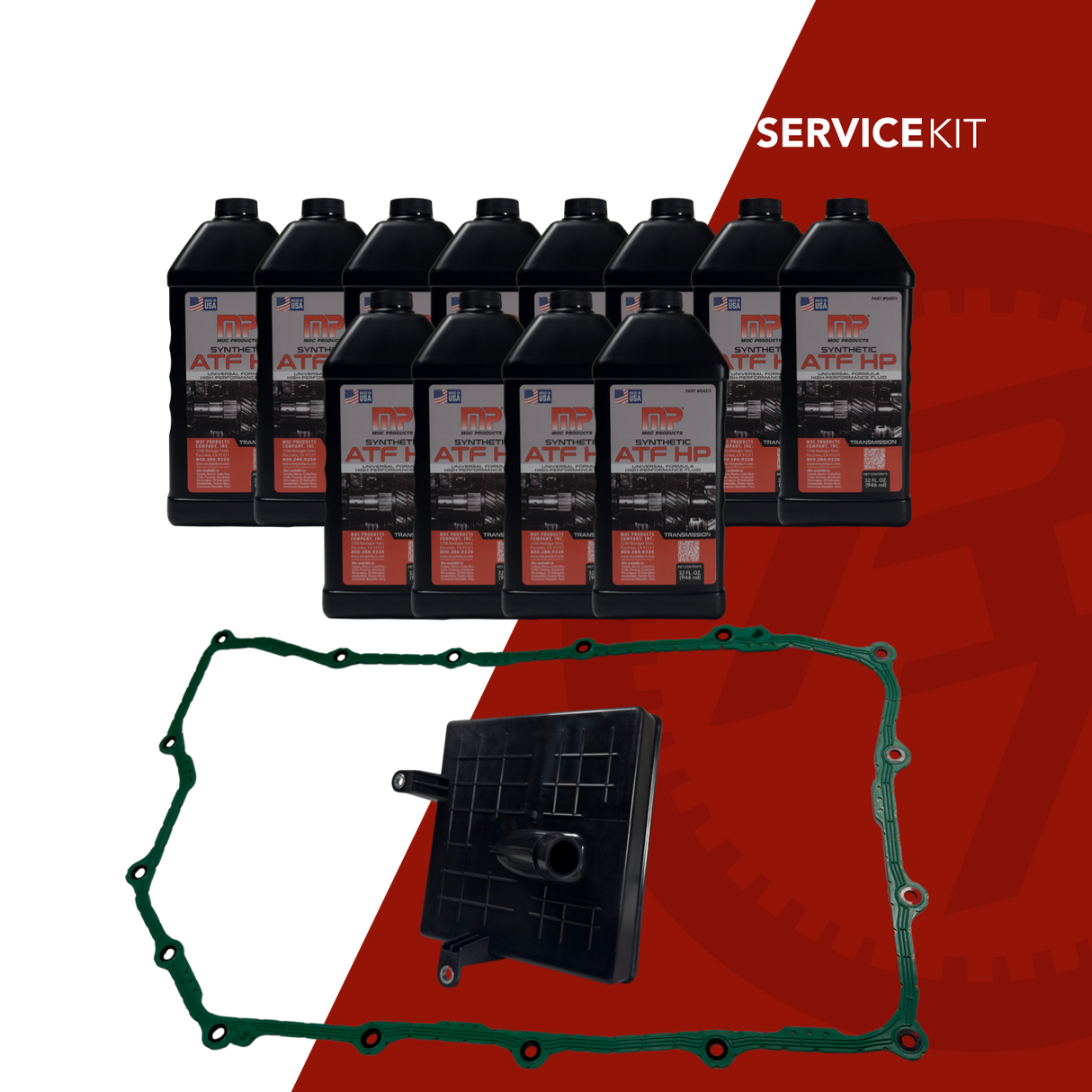 10L1000 TRANSMISSION SERVICE KIT - STOCK PAN
