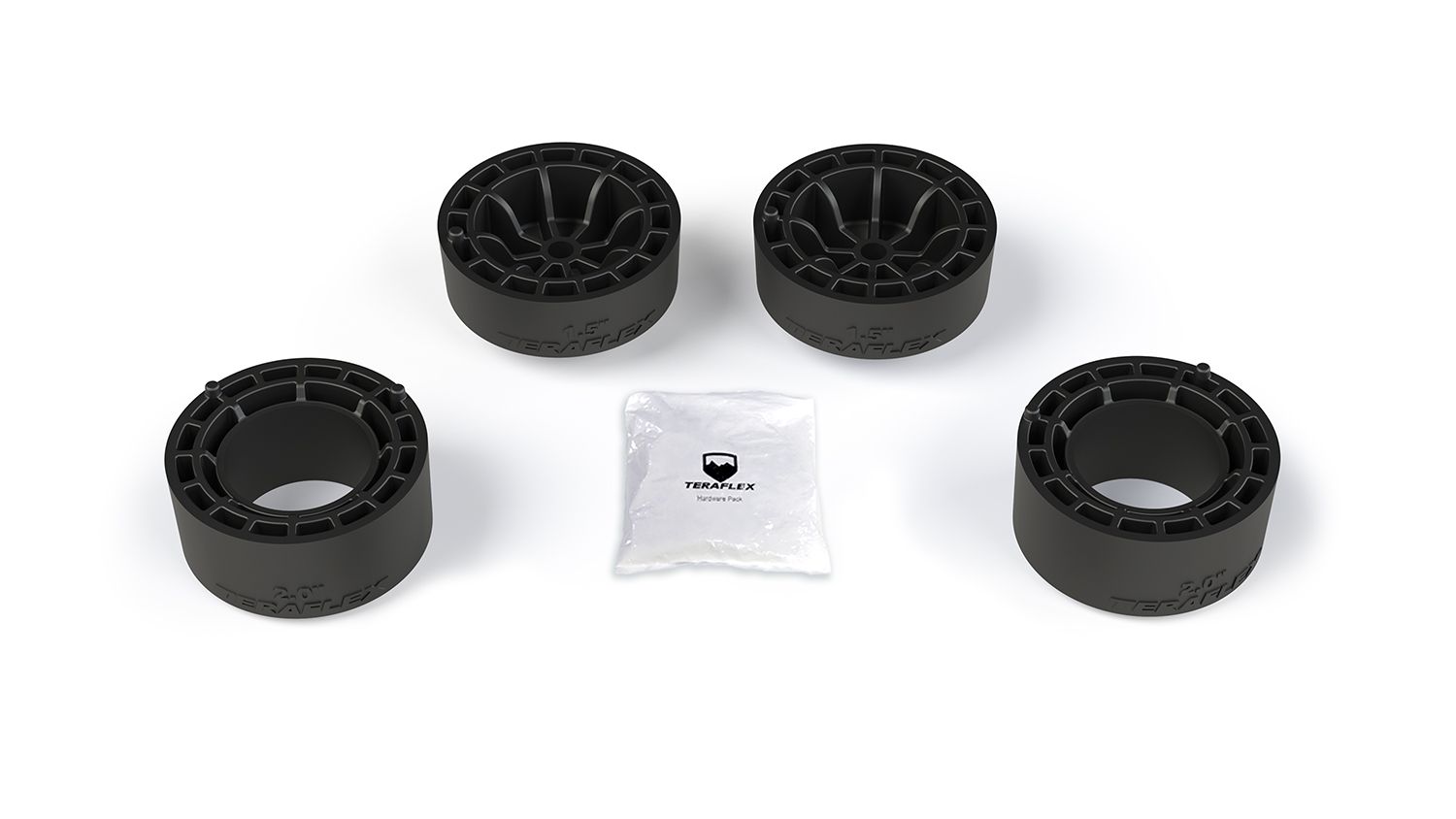 Teraflex JL 4dr: 1.5" Performance Spacer Lift Kit – No Shocks