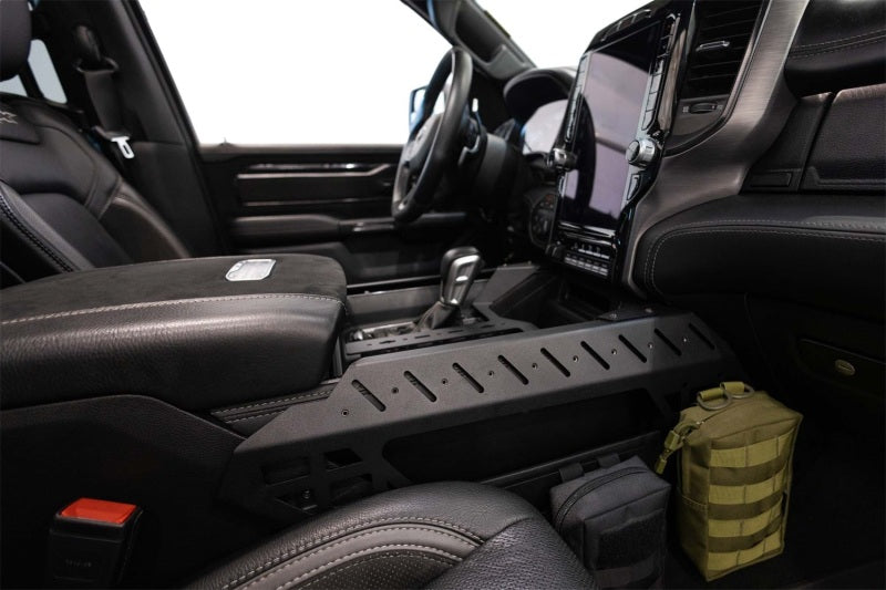 Addictive Desert Designs 2021+ RAM 1500 TRX Center Console Molle Panels & Digital Device Bridge