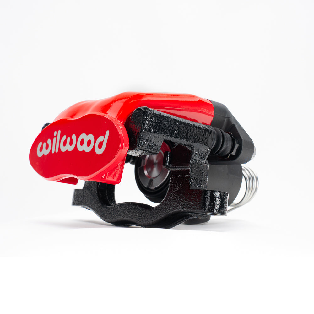 Wilwood Caliper-Combination Parking Brake- CPB - R/H - Red - 0.38in Disc