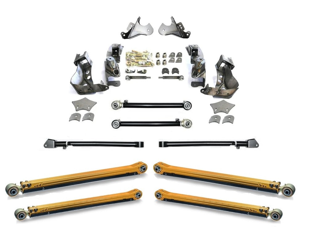 EVO MFG 2007-2018 Jeep Wrangler JK HIGH CLEARANCE LONG ARM UPGRADE