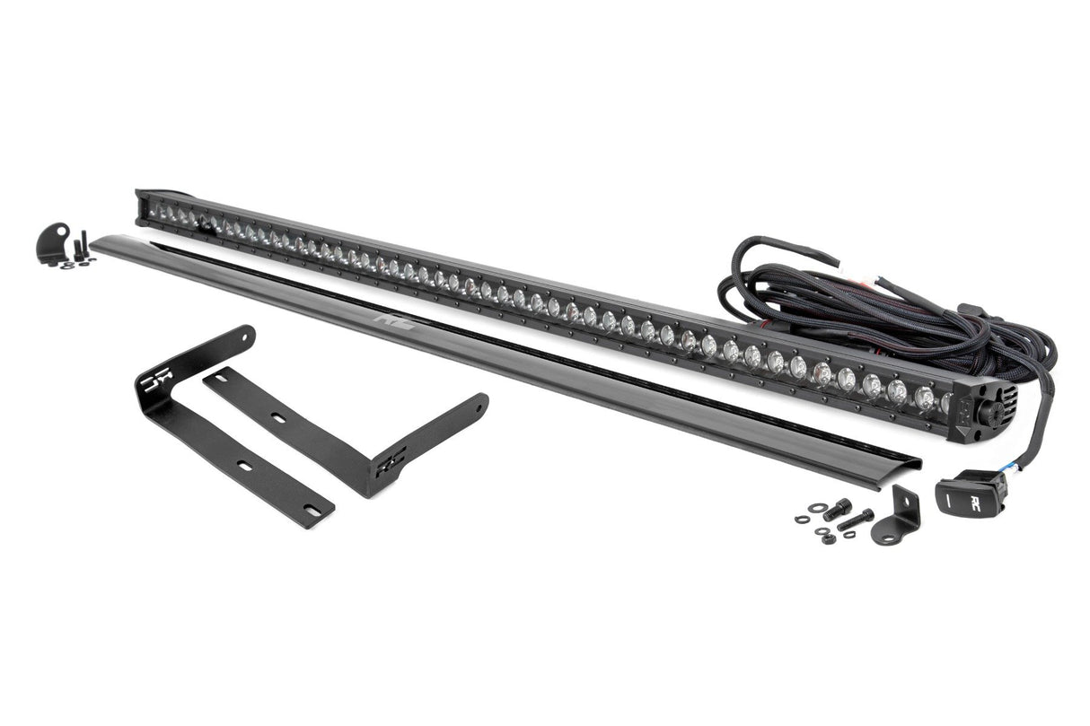 LED BlackSingle Row DRL Light Bar Kit | 50 Inch | Kubota RTV-X1120