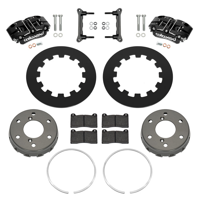 Wilwood 2024 Can Am Maverick Rear Brake Kit 11.60in - Black