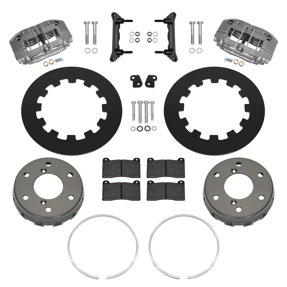 Wilwood 2024 Can Am Maverick Front Race Brake Kit 11.60in - Anodized