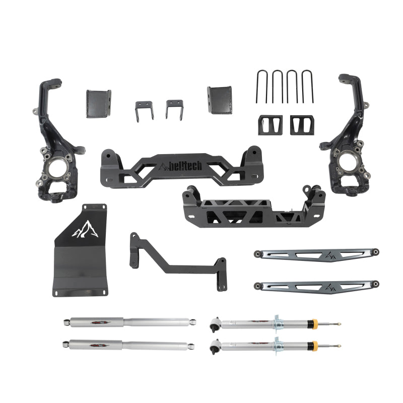 Belltech 2021+ Ford F150 4WD Trail Performance Lift Kit w/ Shocks