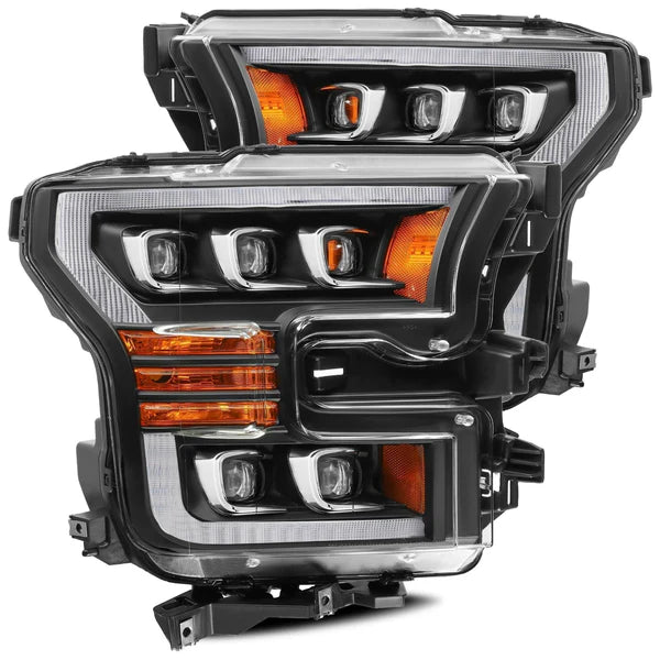 AlphaRex 17-20 Ford Raptor NOVA-Series LED Projector Headlights