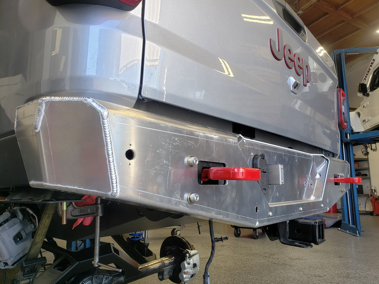 EVO MFG 2020-2024 Jeep Gladiator JT Alumilite Rear Bumper