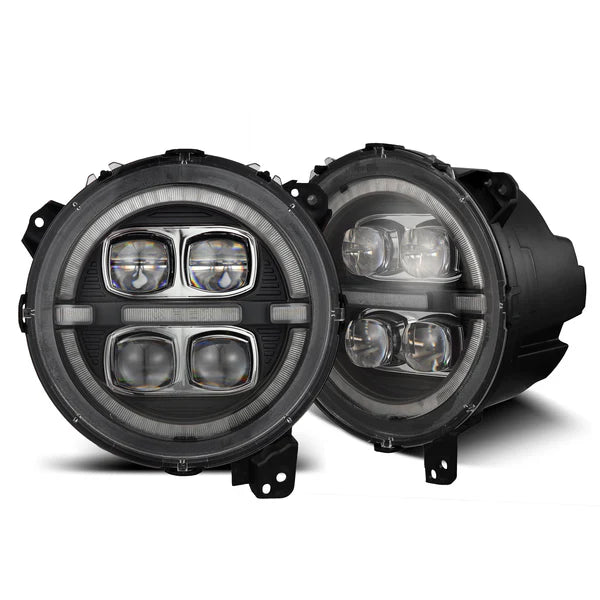 AlphaRex 18-23 Jeep Wrangler JL / Gladiator JT NOVA-Series LED Projector Headlights