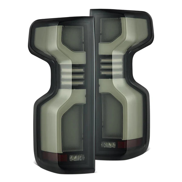 AlphaRex 19-24 Chevy Silverado 1500 / 20-24 2500HD/3500HD LUXX-Series LED Tail Lights