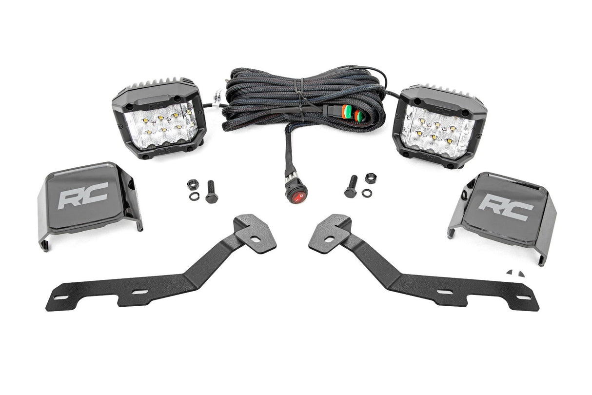LED Light Kit | Ditch Mount | 3" OSRAM | Wide | Ram 1500 2WD/4WD (2019-2026)