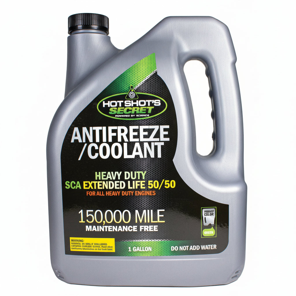 Hot Shot's Secret 150K 50/50 GREEN ANTIFREEZE - 1 GALLON