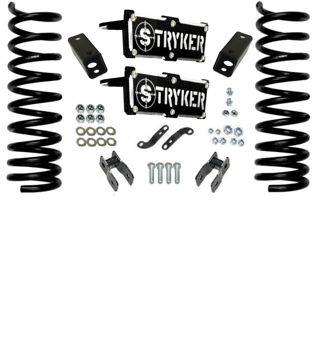2.5" F450 F550 Coil Spring Leveling Kit Ford 2017 to 2026 Super Duty