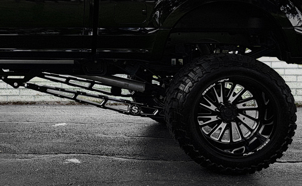 0 to 12" Long Bed Ladder Traction Bars 2023 to 2026 F450