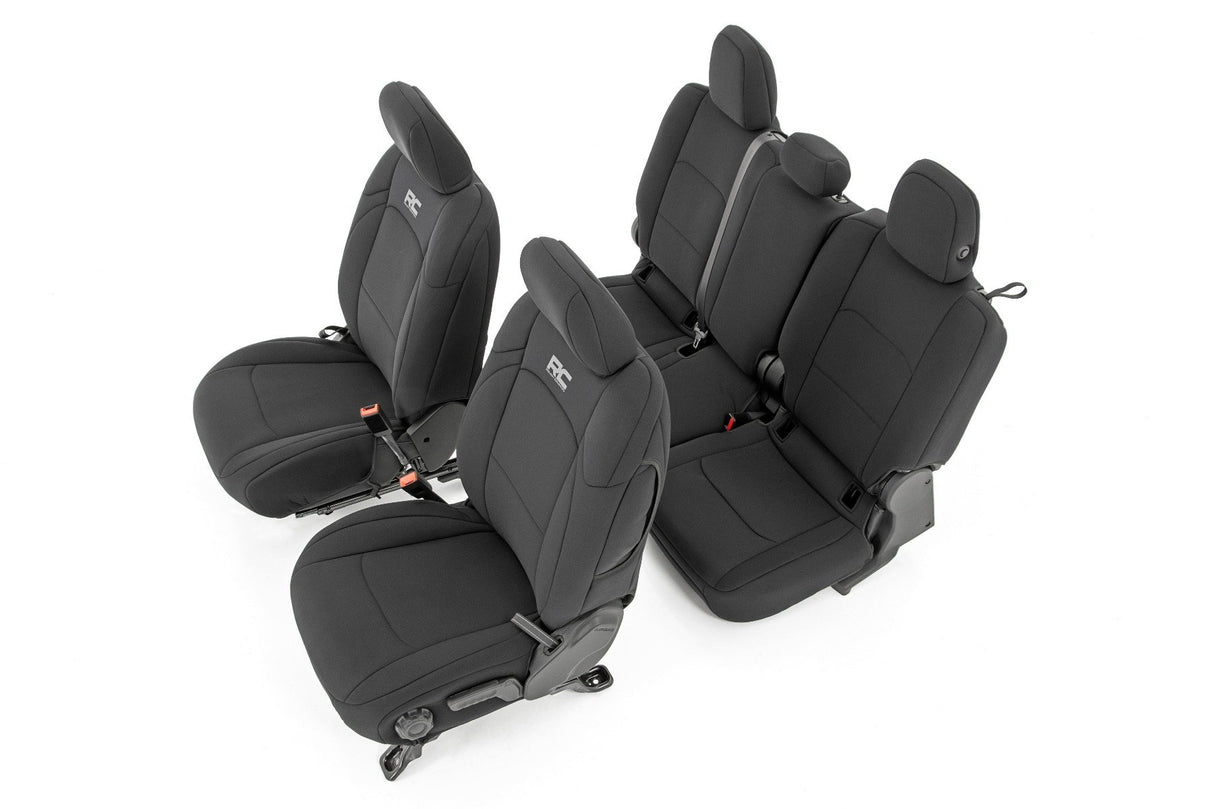 Seat Covers | Front and RR No Cup Holder | Jeep Gladiator JT 4WD (2020-2025)