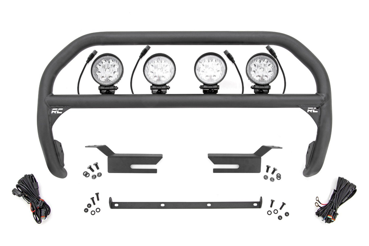 Nudge Bar | 4 Inch Round Led (x4) | Ford Bronco 4WD (2021-2025)