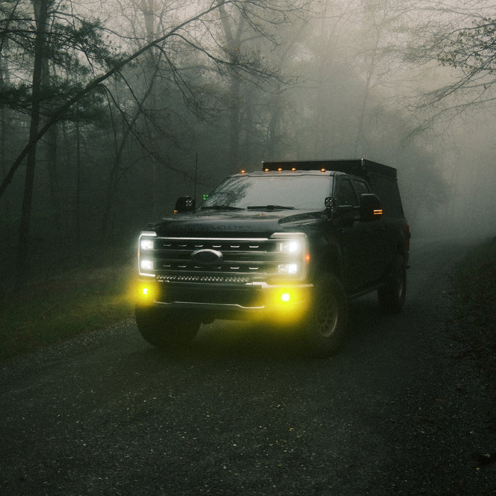 2023+ FORD SUPER DUTY BAJA DESIGNS SQUADRON FOG LIGHT KIT