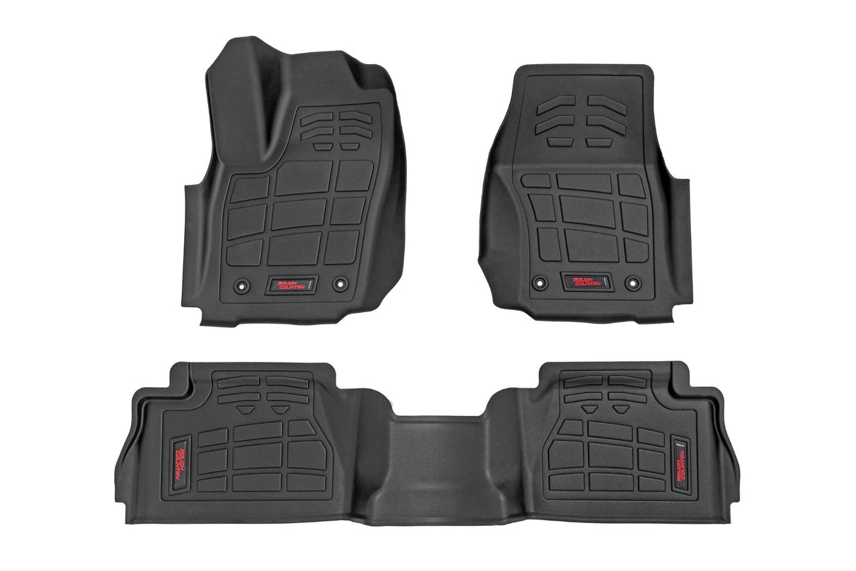 Sure-Fit Floor Mats | Front & Rear | Double Cab | Toyota Tacoma (24-26)