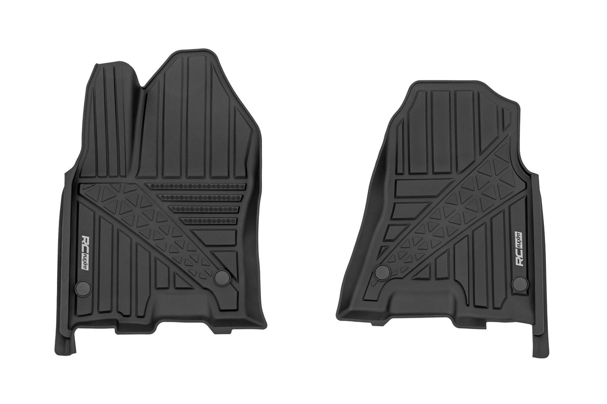 Flex-Fit Floor Mats | Front | Crew | Ram 1500 2WD/4WD (2025-2026)