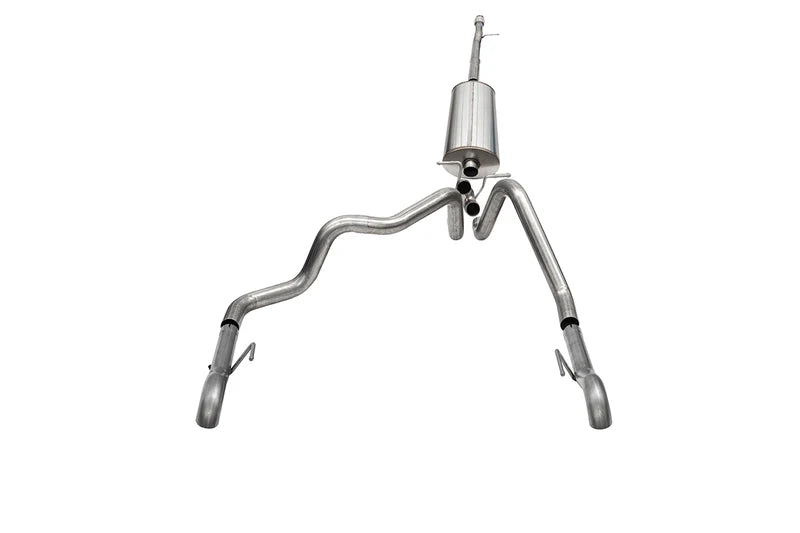 Corsa 22-25 Chevrolet Silverado ZR2 Crew Cab/Short Bed Sport Cat-Back Exhaust Dual Rear Exit
