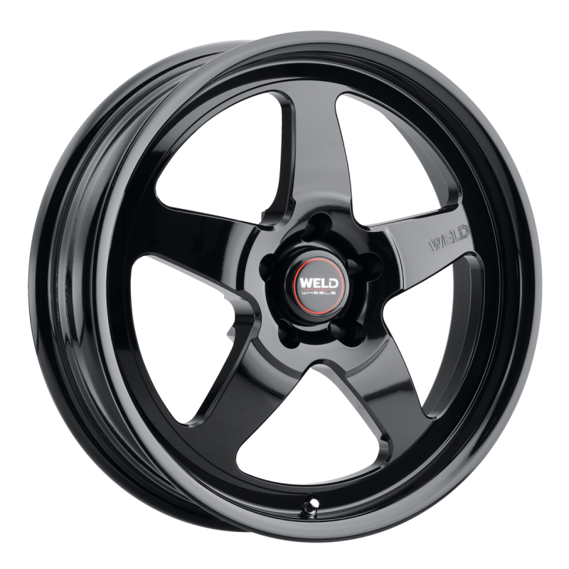 Weld S151 18x5 Ventura Drag 5x114.3 ET-23 BS2.09 Gloss BLK MIL DIA 78.1