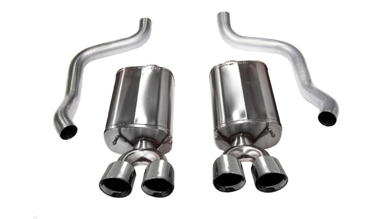 Corsa 2016 Chevrolet Camaro SS 6.2L V8 2.75in Polished Sport Axle-Back Exhaust Dual Rear Exit
