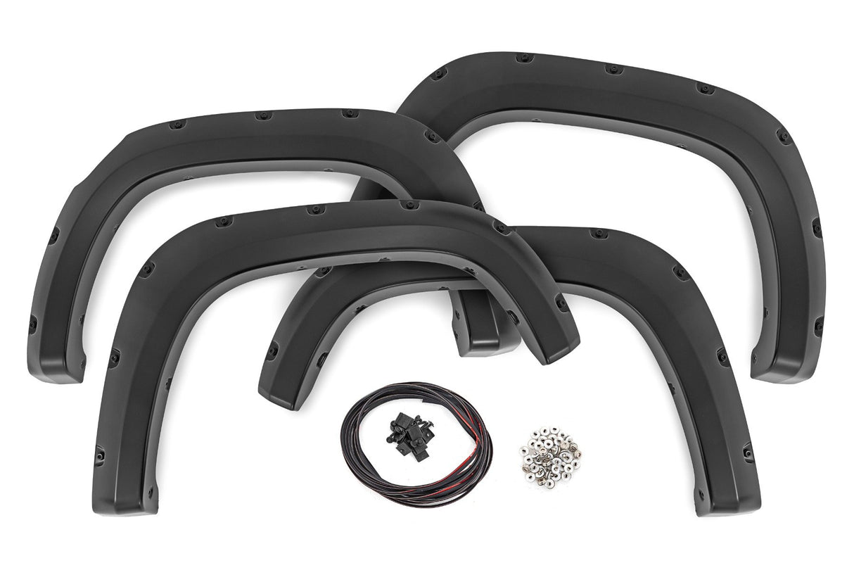 Pocket Fender Flares | GAZ Summit White | Chevy Colorado 2WD/4WD (2023-2026)