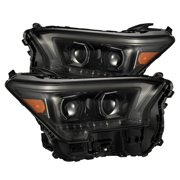 AlphaRex 24-26 Toyota Tacoma / 25-26 Toyota 4Runner LUXX-Series LED Projector Headlights (OG-Style)