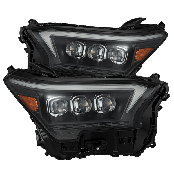 AlphaRex 24-26 Toyota Tacoma / 25-26 Toyota 4Runner NOVA-Series LED Projector Headlights (OG-Style)