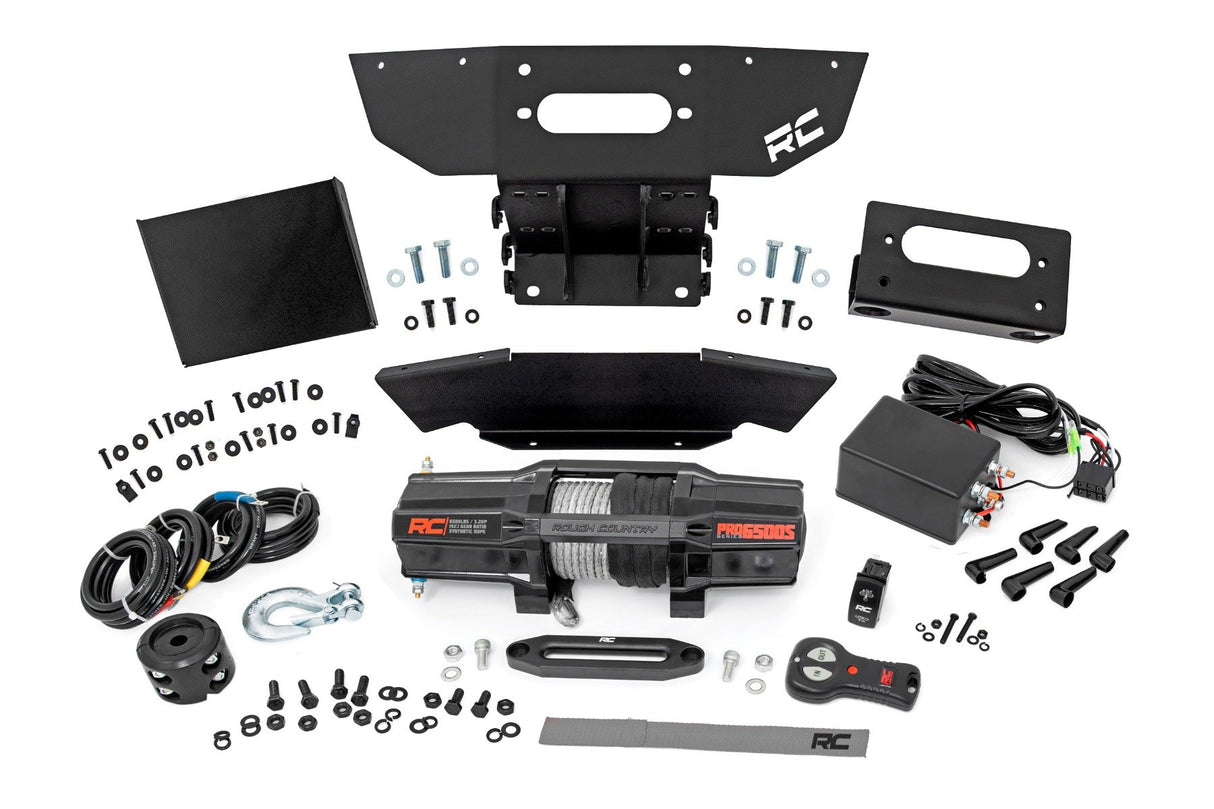 Winch Mount | Front | RS6500S | Polaris RZR XP1000-4 (2024)