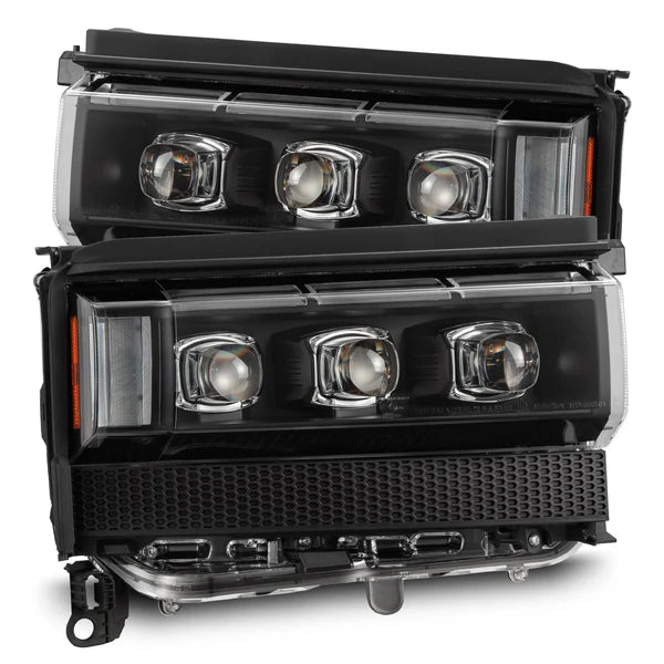 AlphaRex 24-26 Toyota LC250 NOVA LED Proj Headlight Blk w/Activ Light/Seq Signal/Switchback