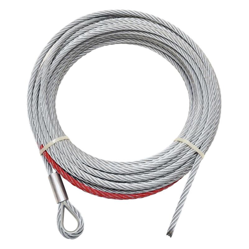 Superwinch Wire Winch Rope 29/64in Dia x 85ft for Talon 14/18K; Tiger Shark 18K