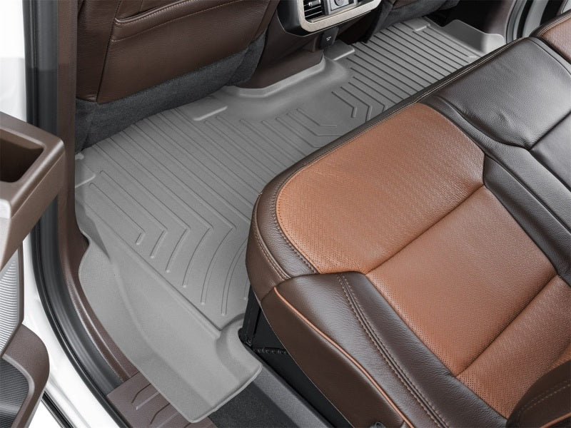 WeatherTech 23-24 Ford F-250/350/450/550 CC Rear FloorLiner HP - Grey