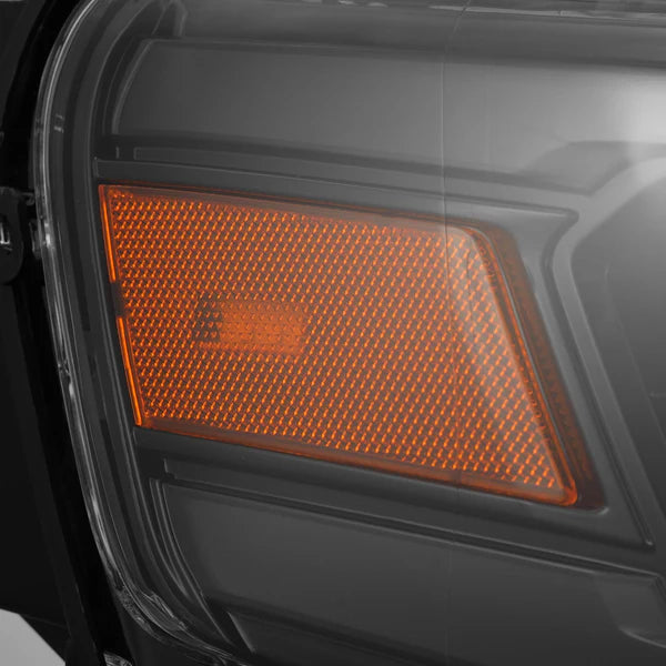 AlphaRex 25-26 Dodge Ram 1500 Luxx LED Proj Headlights -Alpha Black w/Activ Lit/Seq Signal/Switchbk