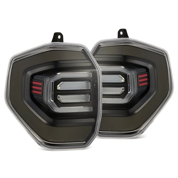 AlphaRex 2025+ Toyota 4Runner Nova Series LED Tail Lights - Black/Clear