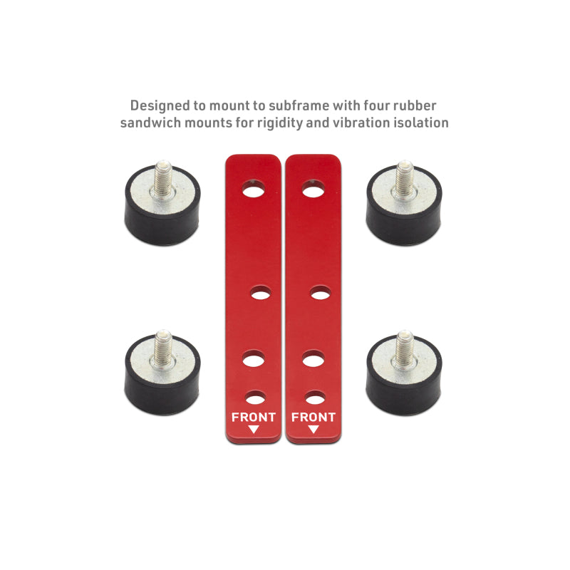 Mishimoto 2024+ Ford Mustang 2.3L EcoBoost Performance Intercooler Kit - Black/Polished